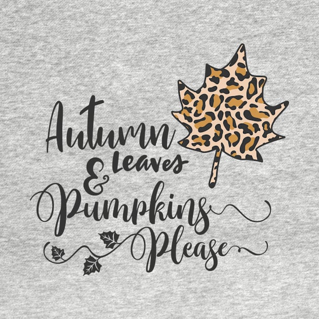 Autumn leaves and pumpkin please by Happy as I travel